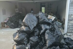 Garage Cleanout and Junk Removal Before